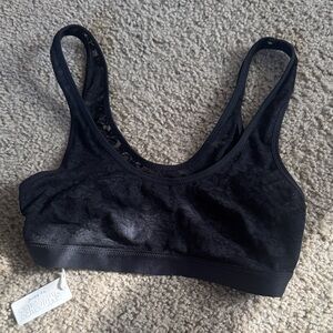aerie Black Lace Wireless Bralette